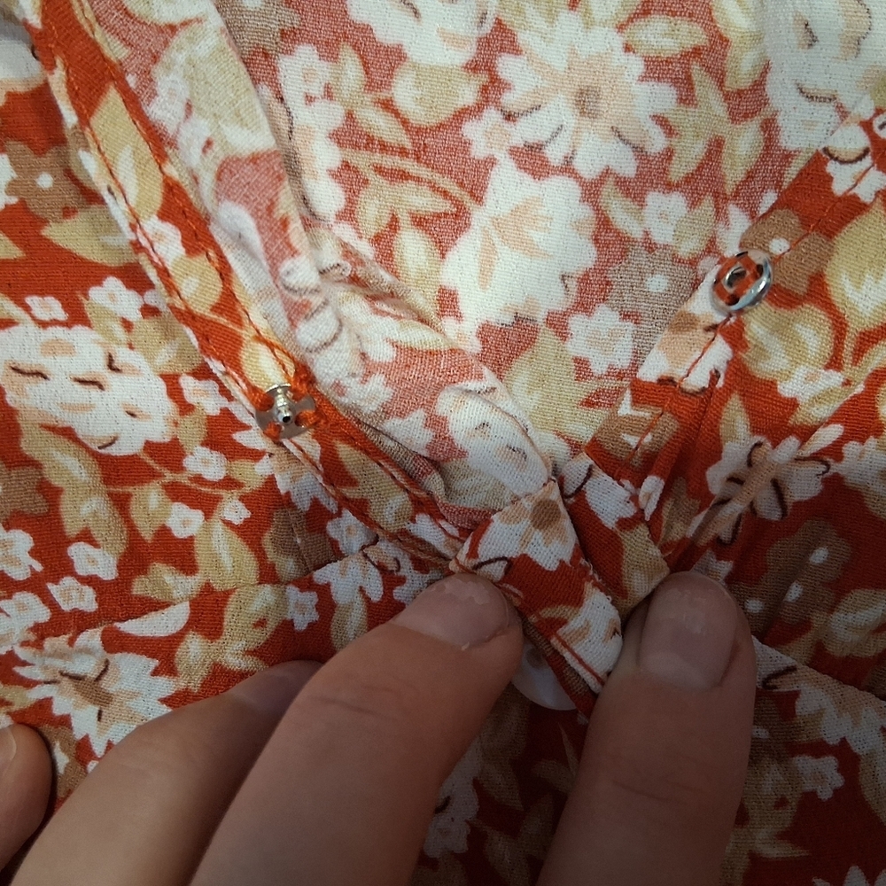 Kivari/ High End Australian Brand/ Floral Button-Down Midi Dress/ Size US M - Picture 14 of 17